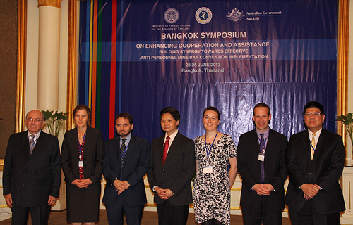 Thailand hosts international symposium to improve Mine Ban Convention implementation