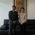 with Amb of India
